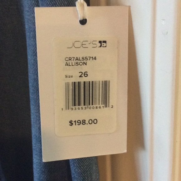 Joe’s jeans high waisted straight crop - Picture 3 of 8